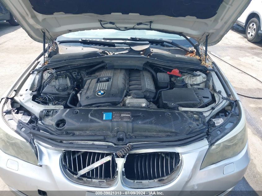 2010 BMW 528 Xi VIN: WBANV1C57AC388250 Lot: 39821313