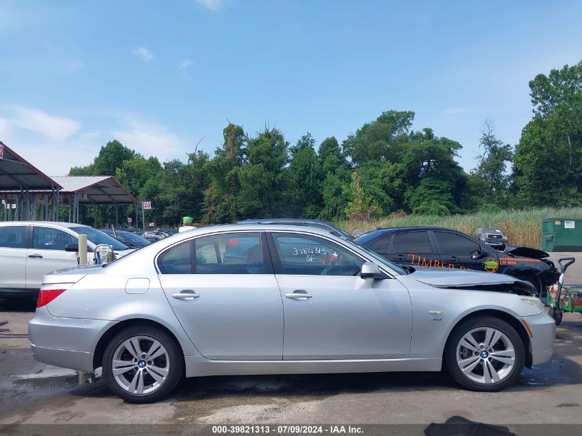 2010 BMW 528 Xi VIN: WBANV1C57AC388250 Lot: 39821313