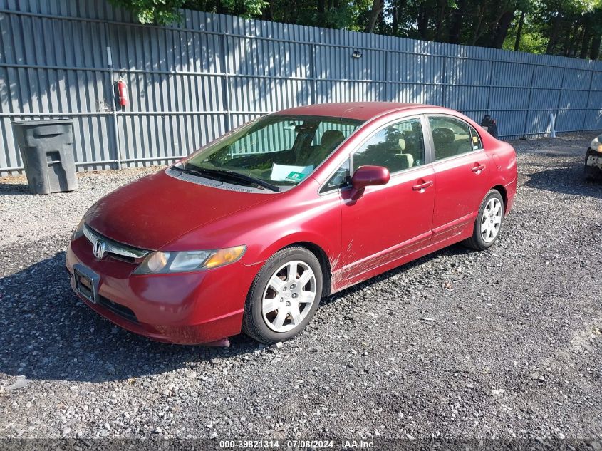 1HGFA16577L066393 | 2007 HONDA CIVIC