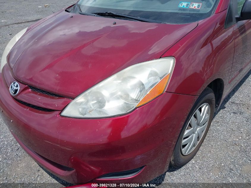 5TDZK23C59S252680 2009 Toyota Sienna Ce/Le