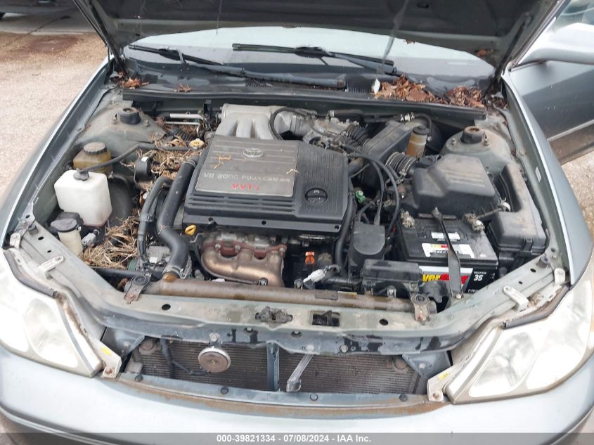 2000 Toyota Avalon Xl VIN: 4T1BF28B4YU036296 Lot: 39821334