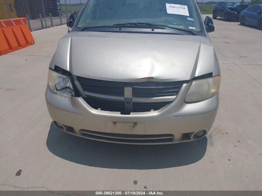 2D4GP44L57R281009 2007 Dodge Grand Caravan Sxt