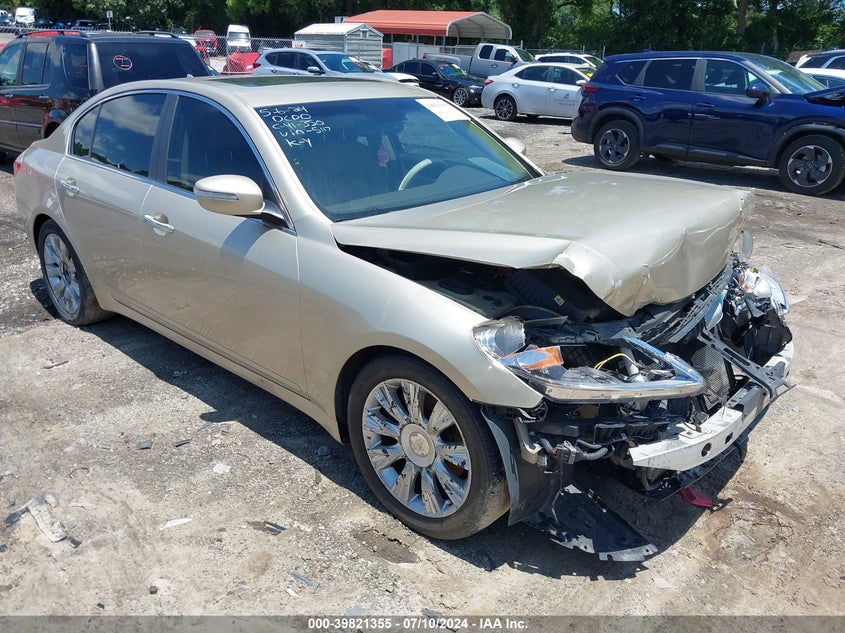 2009 Hyundai Genesis 3.8 VIN: KMHGC46EX9U025117 Lot: 39821355