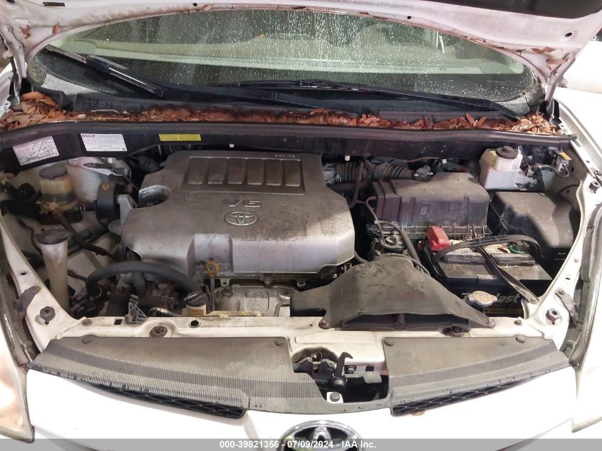 2007 Toyota Sienna Xle VIN: 5TDZK22C77S083163 Lot: 39821356