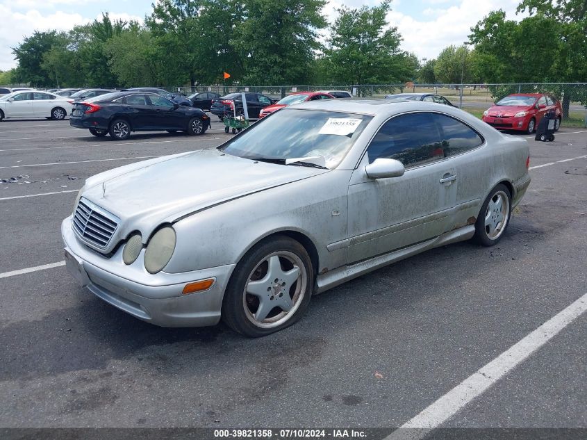 1999 Mercedes-Benz Clk 430 VIN: WDBLJ70G5XF076660 Lot: 39821358