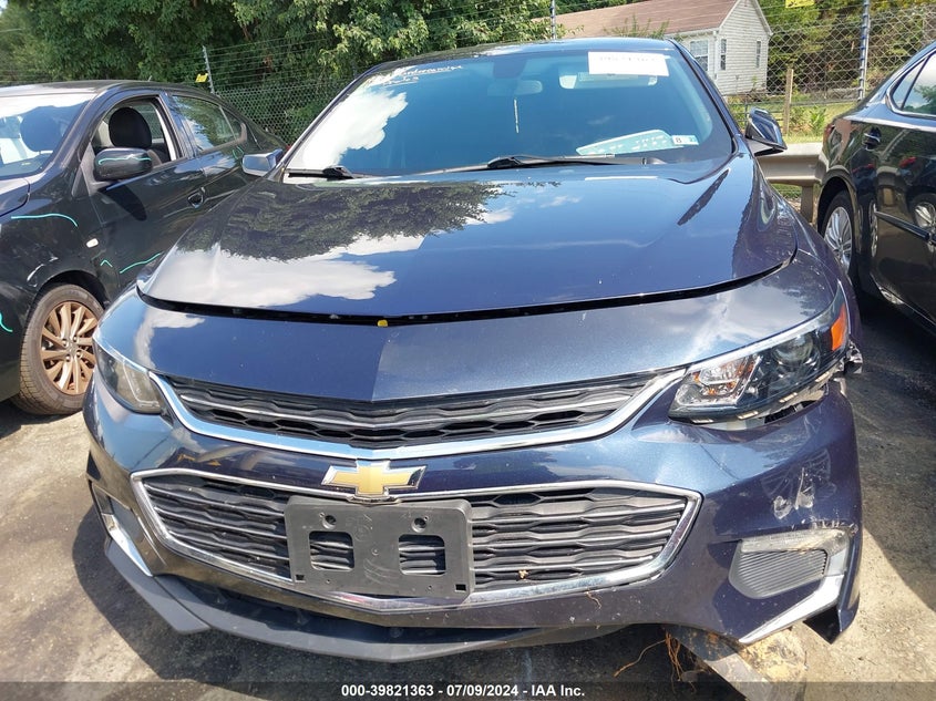 2018 Chevrolet Malibu Lt VIN: 1G1ZD5ST7JF115900 Lot: 39821363