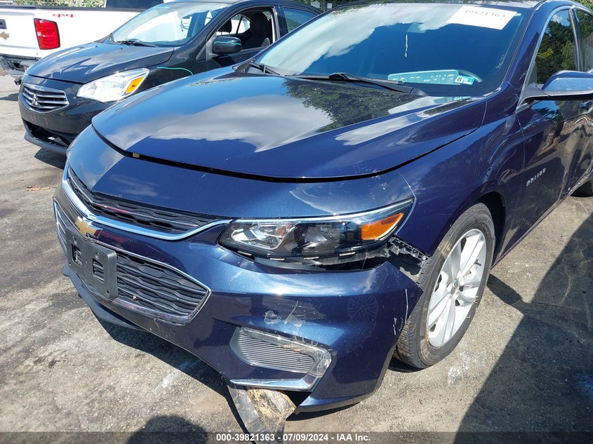 2018 Chevrolet Malibu Lt VIN: 1G1ZD5ST7JF115900 Lot: 39821363