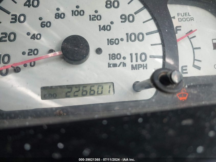 2003 Toyota Tacoma VIN: 5TEWM72N43Z239670 Lot: 39821365