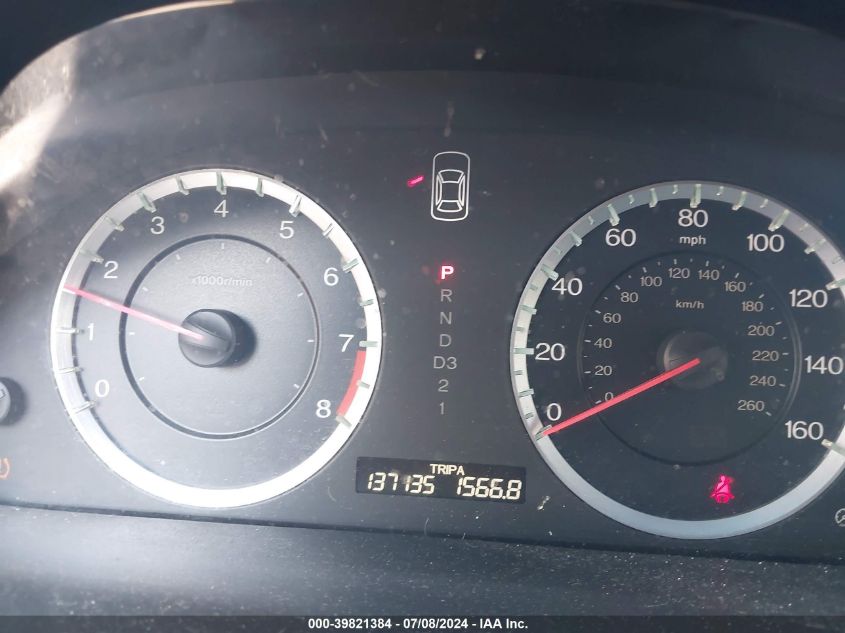 2010 Honda Accord 2.4 Ex-L VIN: 1HGCP2F82AA099936 Lot: 39821384