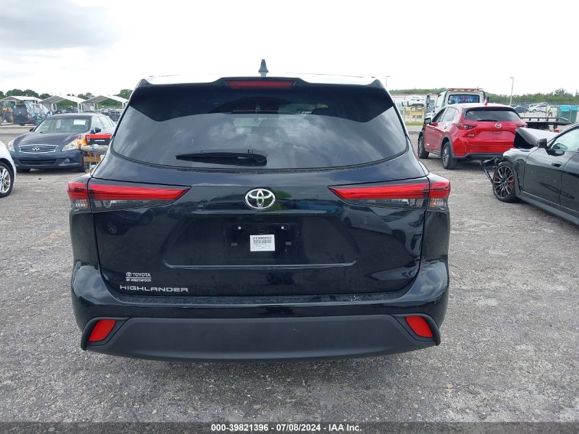 2023 Toyota Highlander L VIN: 5TDKDRAH8PS044793 Lot: 39821396