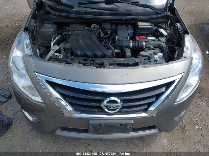 2016 Nissan Versa 1.6 S+ VIN: 3N1CN7AP5GL829262 Lot: 39821400