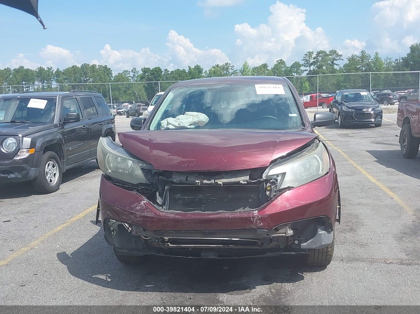 2014 Honda Cr-V Lx VIN: 5J6RM3H39EL013289 Lot: 39821404