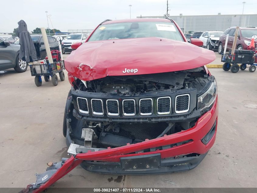 2017 Jeep New Compass Latitude Fwd VIN: 3C4NJCBB0HT597989 Lot: 39821407