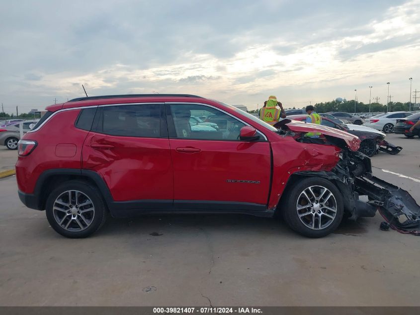 2017 Jeep New Compass Latitude Fwd VIN: 3C4NJCBB0HT597989 Lot: 39821407