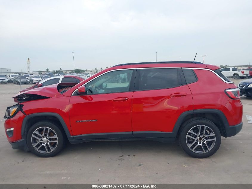 2017 Jeep New Compass Latitude Fwd VIN: 3C4NJCBB0HT597989 Lot: 39821407