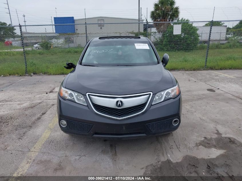 2013 Acura Rdx VIN: 5J8TB4H32DL004165 Lot: 39821412