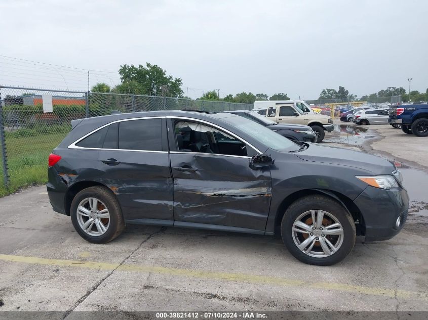 2013 Acura Rdx VIN: 5J8TB4H32DL004165 Lot: 39821412