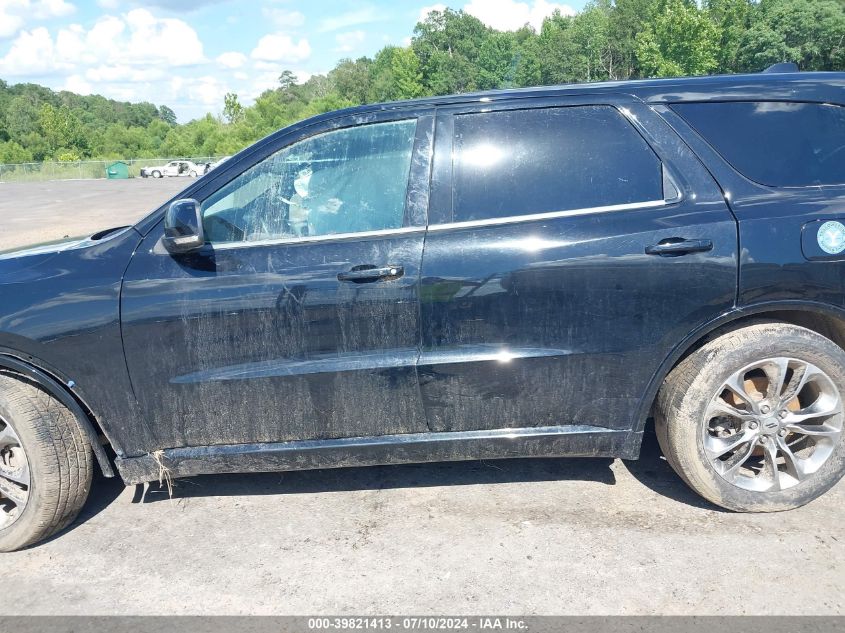 2020 Dodge Durango Gt Plus Rwd VIN: 1C4RDHDG6LC119353 Lot: 39821413