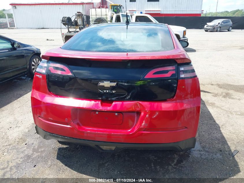 2012 Chevrolet Volt VIN: 1G1RD6E43CU105096 Lot: 39821415