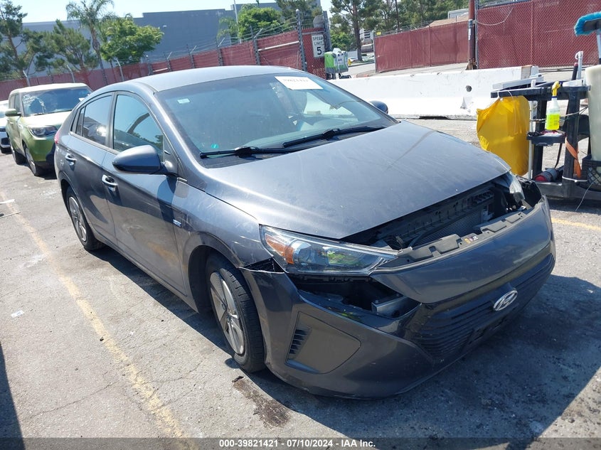 2017 Hyundai Ioniq Hybrid Blue VIN: KMHC65LC5HU049726 Lot: 39821421