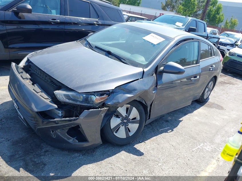2017 Hyundai Ioniq Hybrid Blue VIN: KMHC65LC5HU049726 Lot: 39821421