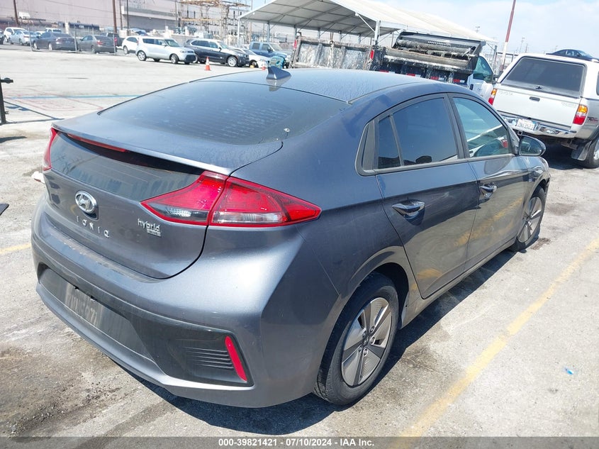 2017 Hyundai Ioniq Hybrid Blue VIN: KMHC65LC5HU049726 Lot: 39821421