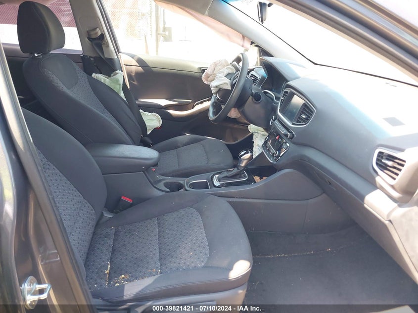 2017 Hyundai Ioniq Hybrid Blue VIN: KMHC65LC5HU049726 Lot: 39821421