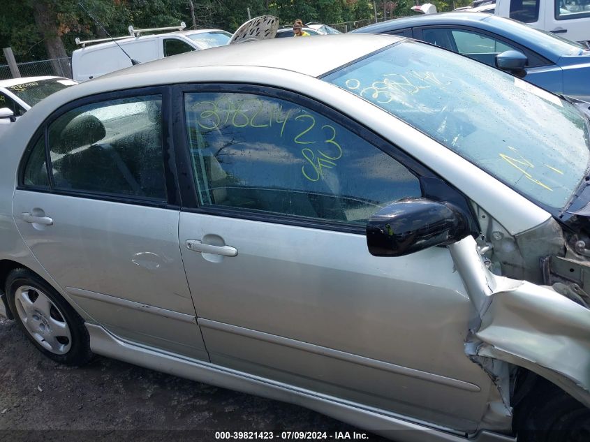 2003 Toyota Corolla Ce/Le/S VIN: 2T1BR32E03C080760 Lot: 39821423