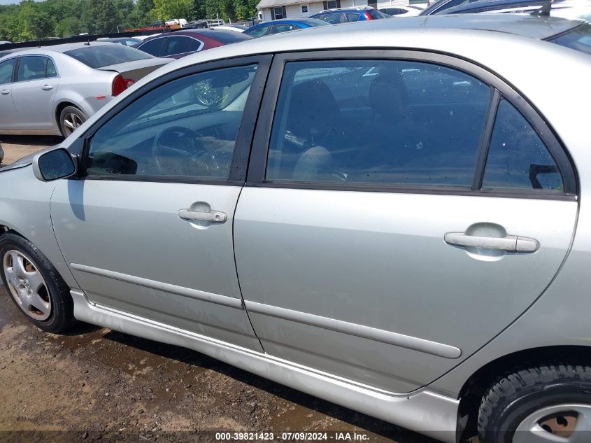 2003 Toyota Corolla Ce/Le/S VIN: 2T1BR32E03C080760 Lot: 39821423
