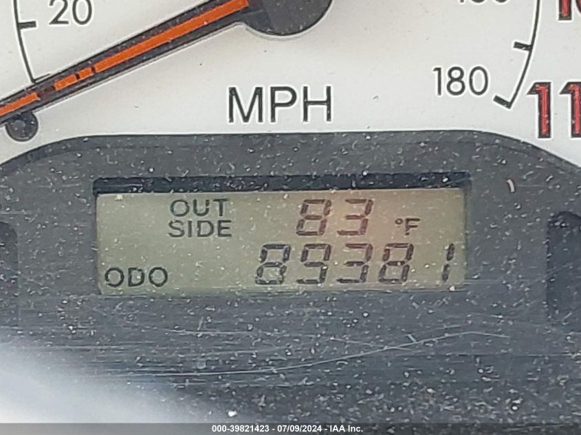 2003 Toyota Corolla Ce/Le/S VIN: 2T1BR32E03C080760 Lot: 39821423