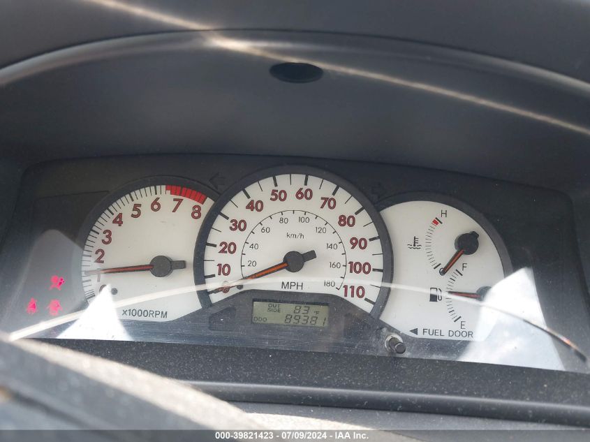 2003 Toyota Corolla Ce/Le/S VIN: 2T1BR32E03C080760 Lot: 39821423