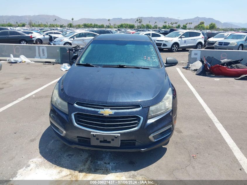 2015 Chevrolet Cruze Ls VIN: 1G1PB5SH7F7100307 Lot: 39821437