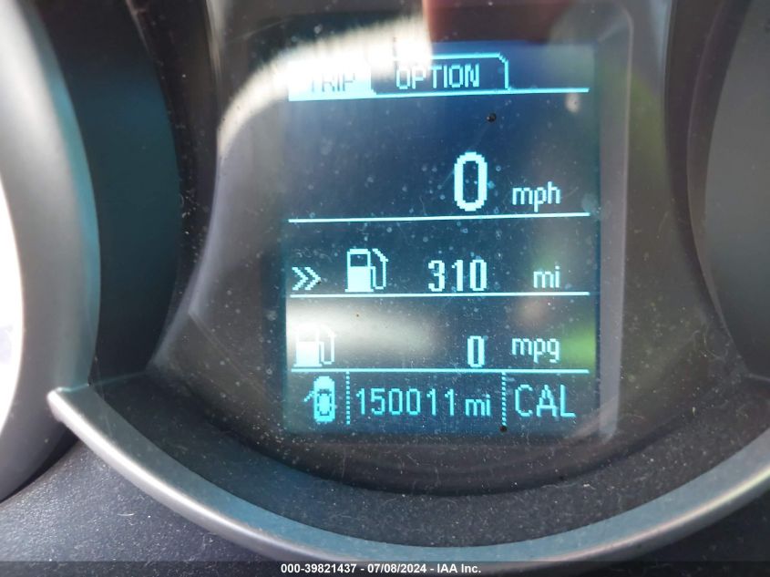 2015 Chevrolet Cruze Ls VIN: 1G1PB5SH7F7100307 Lot: 39821437