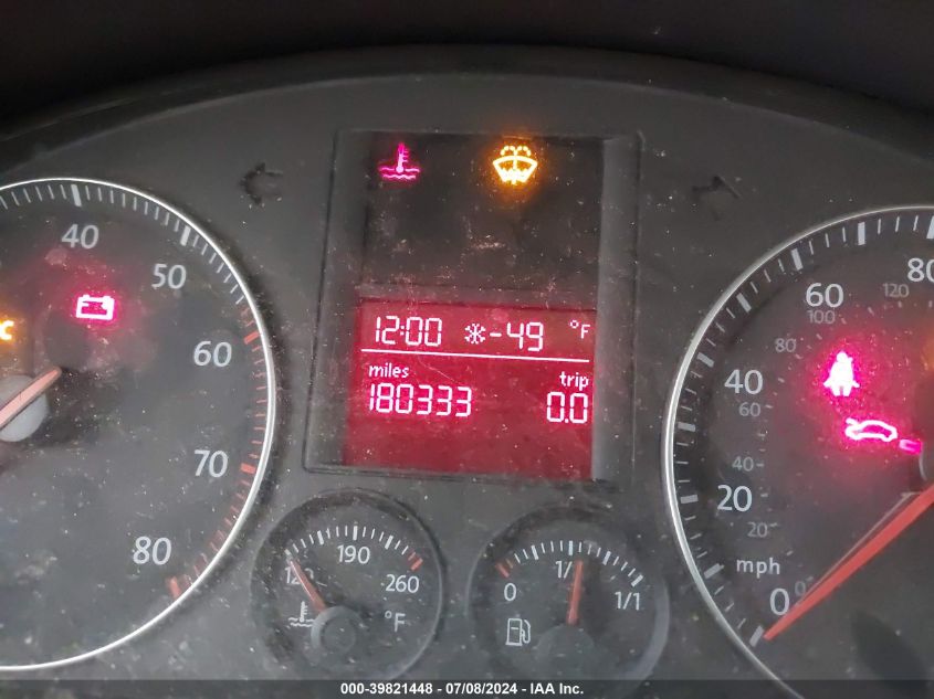 2006 Volkswagen Jetta 2.5 VIN: 3VWSF71K56M655841 Lot: 39821448