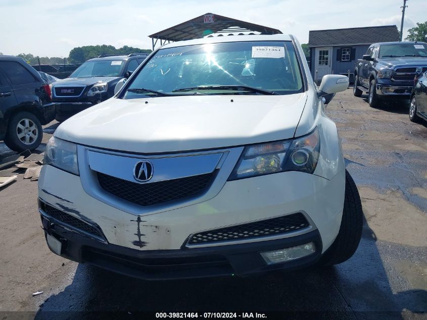 2013 Acura Mdx Technology Package VIN: 2HNYD2H3XDH524754 Lot: 39821464