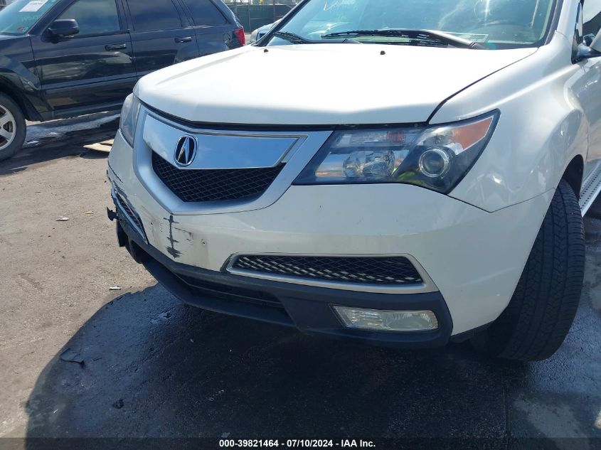 2013 Acura Mdx Technology Package VIN: 2HNYD2H3XDH524754 Lot: 39821464