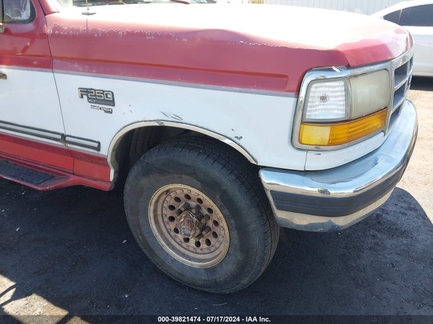 1996 Ford F250 VIN: 1FTHX25F3TEB34239 Lot: 39821474