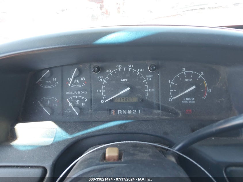 1996 Ford F250 VIN: 1FTHX25F3TEB34239 Lot: 39821474