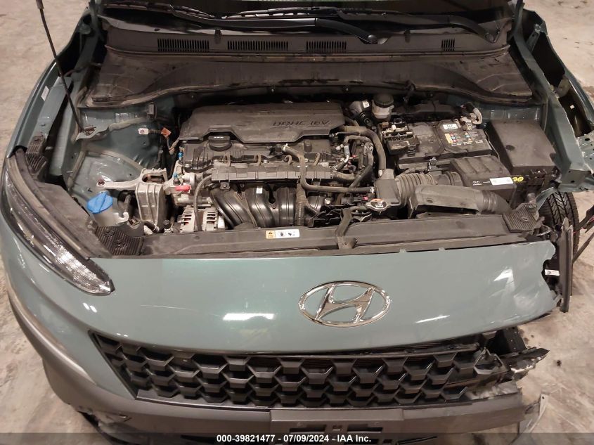 2022 Hyundai Kona Se VIN: KM8K22AB4NU846366 Lot: 39821477