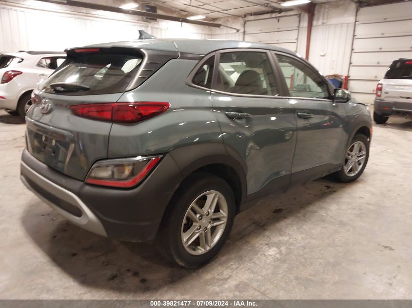 VIN KM8K22AB4NU846366 2022 Hyundai Kona, SE no.4