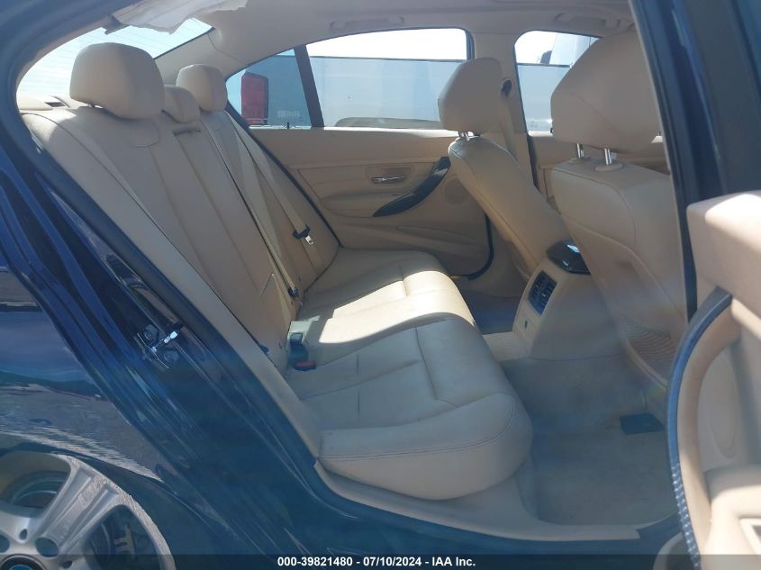 2012 BMW 328I I VIN: WBA3A5C53CF350056 Lot: 39821480