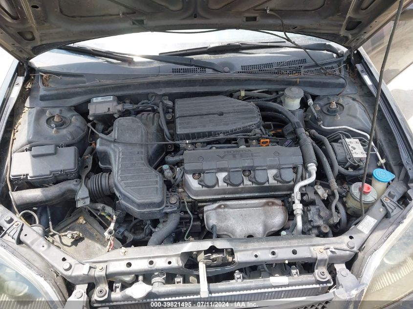 2003 Honda Civic Ex VIN: 1HGEM22973L015522 Lot: 39821495