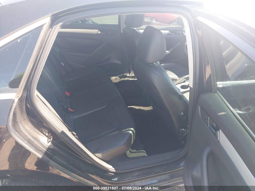 2013 Volkswagen Passat 2.5L Se VIN: 1VWBH7A34DC023267 Lot: 39821507