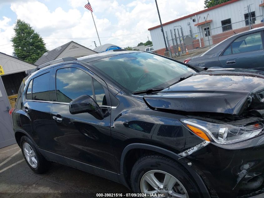 2020 Chevrolet Trax Fwd Lt VIN: KL7CJLSB9LB027522 Lot: 39821516