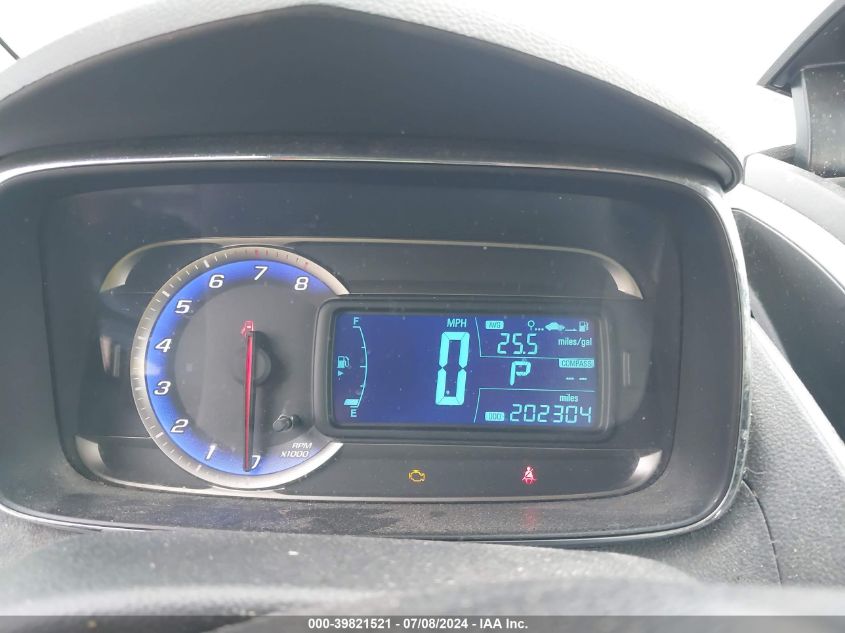 2015 Chevrolet Trax Lt VIN: KL7CJLSB4FB056334 Lot: 39821521