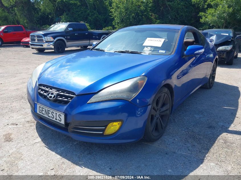 2010 Hyundai Genesis 3.8 Grand Touring VIN: KMHHU6KH4AU005141 Lot: 39821526