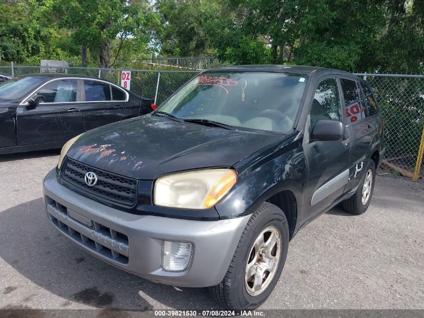 2003 Toyota Rav4 VIN: JTEGH20V030092354 Lot: 39821530