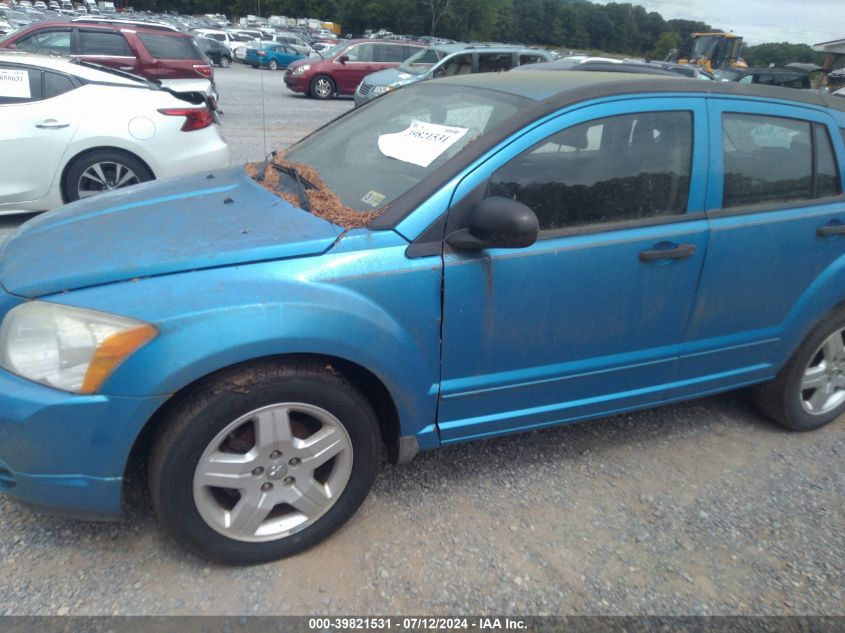 2008 Dodge Caliber Sxt VIN: 1B3HB48B48D692215 Lot: 39821531