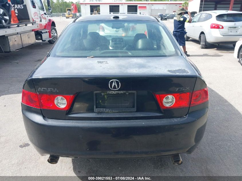 2005 Acura Tsx VIN: JH4CL96815C025399 Lot: 39821553