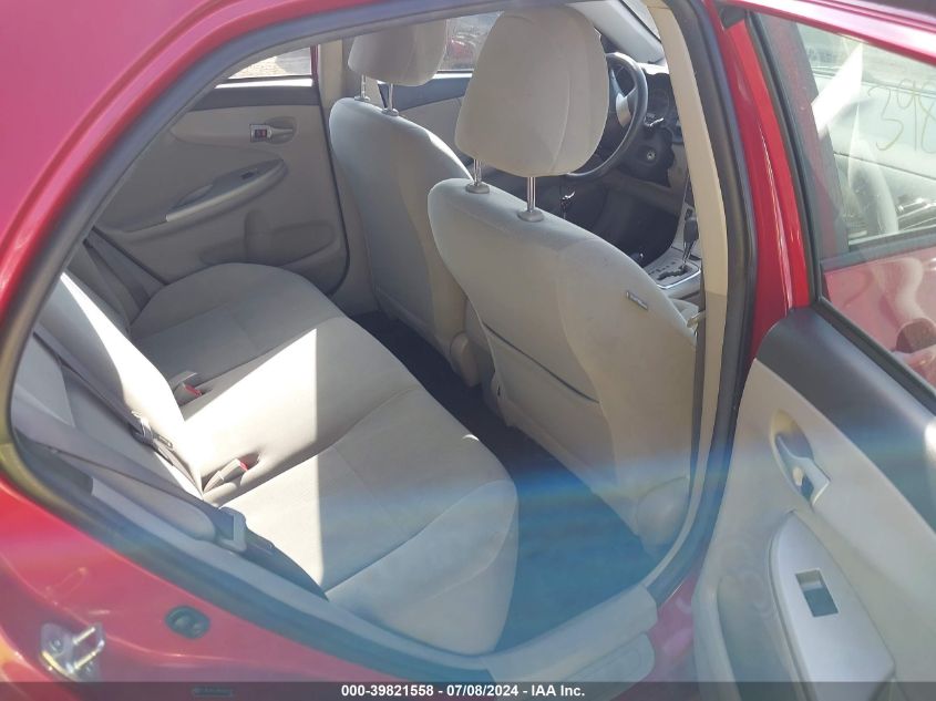 2011 Toyota Corolla Le VIN: 2T1BU4EE4BC630508 Lot: 39821558